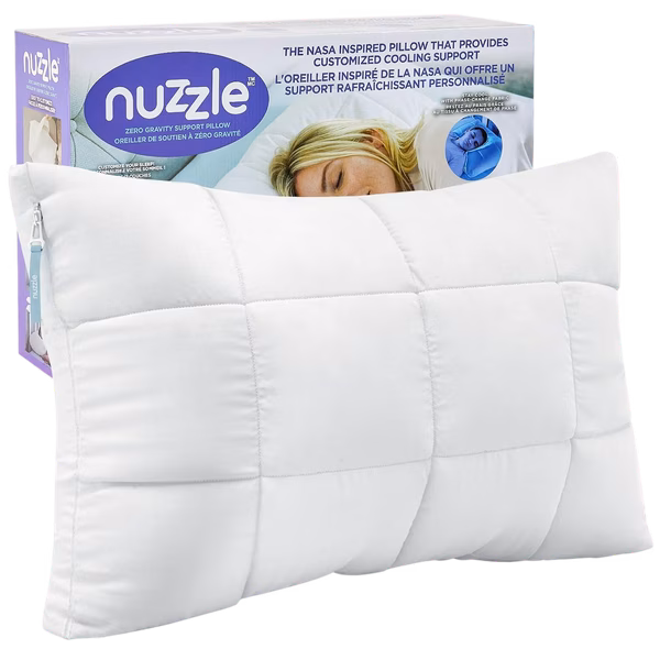 Nuzzle Pillow Standard Adjustable Neck Pillow